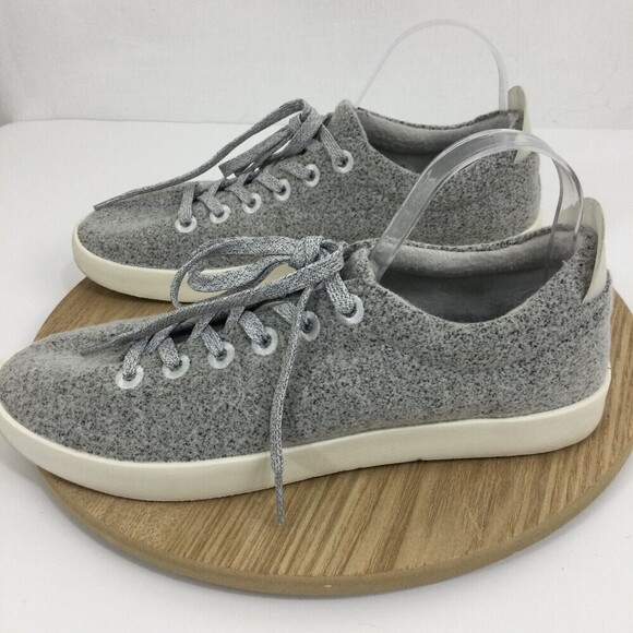 Allbirds Mens Wool Pipers Lace Up Low Top Running Sneaker Shoes Gray Size 11 US - Picture 2 of 9